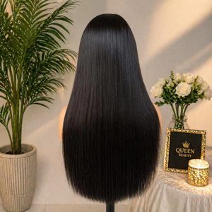 100% brésilien vierge de haute qualité cheveux humains Style droit 180% densité 13x4 Transparent HD brun <span class=keywords><strong>clair</strong></span> Long - Product Image 1