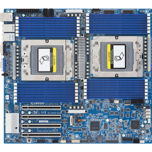 เมนบอร์ดเซิร์ฟเวอร์ GIGABYTE MZ73-LM2 รองรับซีพียู AMD EPYC แบบคู่ รูปแบบ E-ATX รองรับ DDR5 PCIe 5.0 10GbE 24-DIMM - Product Image 2