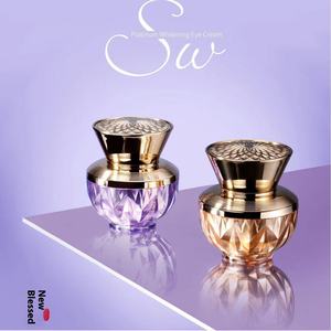 Kemasan Jar Krim Mewah Kustom Desain Baru, Stoples Plastik dengan Tutup Plastik untuk Perawatan Kulit - Product Image 1