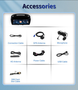 หน้าจอสัมผัสมัลติมีเดียแอนดรอยด์8.8นิ้วสำหรับ BMW ซีรีส์<span class=keywords><strong>5</strong></span> E60 E62 E61 2005-2010ระบบนำทาง GPS - Product Image 6