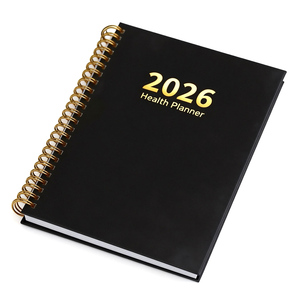 <span class=keywords><strong>Carnet</strong></span> <span class=keywords><strong>de</strong></span> bien-être quotidien <span class=keywords><strong>personnalisé</strong></span> 2026 avec couverture rigide et spirale dorée pour le suivi <span class=keywords><strong>de</strong></span> la <span class=keywords><strong>santé</strong></span> et la planification des objectifs - Product Image 1