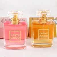 Parfum de marque en gros 50ml pour femme, parfum original, coffrets cadeaux de parfum à marque privée