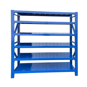 200KG 6 Layers Blue Boltless Factory Garage Metal Storage Pallet Stacking Racks Shelv