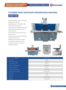 Rectificadora <span class=keywords><strong>de</strong></span> Bloques <span class=keywords><strong>de</strong></span> Motor KSM1100, Máquina <span class=keywords><strong>de</strong></span> Reacondicionamiento <span class=keywords><strong>de</strong></span> Motores, Rectificadora <span class=keywords><strong>de</strong></span> Culatas y Bloques <span class=keywords><strong>de</strong></span> Cilindros - Product Image 2