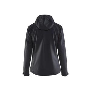BLAKLADER - 491925179992L Chaqueta Softshell Mujer Negro/plata-EAN 7330509587454 CHAQUETAS DE TRABAJO CHAQUETAS SOFTSHELL PARA TODAS LAS TEMPORADAS - Product Image 2