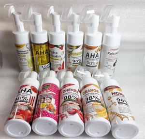 Espuma Limpiadora Facial con Cúrcuma, <span class=keywords><strong>Vitamina</strong></span> C, Aloe y Aminoácidos, Mousse Facial con Cepillo, Blanqueadora - Product Image 4
