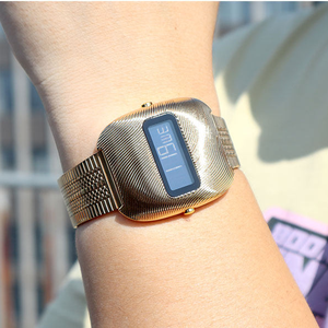 Montre carrée vintage personnalisée Y2K en alliage, chronographe lumineux, affichage du jour et de la date, montre-bracelet à quartz de haute qualité pour hommes - Product Image 6