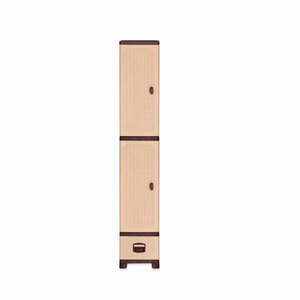 Multifunctional Foldable Plastic <b>Storage</b> Container Stackable with Rattan Pattern Drawer and Hanging Clothes Pole for Bedroom - Product Image 1