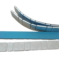 Vente chaude Bleu Bande En Acier Roue Poids Équilibrage Boîte Personnalisée Fe Bâton Sur Roue Équilibrage Poids