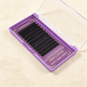 Extensiones de Pestañas Ultra Suaves de Pelo Sintético Cachemira, Fácil de Abanicar, Efecto 3D, Veganas, Libres de Crueldad Animal, Pestañas Individuales, Listas en un Segundo - Product Image 3