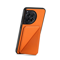 Étui de téléphone en cuir PU à motif litchi Denior avec fonction portefeuille et support, compatible avec les séries OnePlus 13/12/11/Ace 3/Ace 2