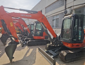 รถขุดฮิตาชิ ZX50U มือสอง 6 ตัน คุณภาพสูง เครื่องยนต์อีซูซุแท้จากญี่ปุ่น ปั๊มไฮดรอลิก - Product Image 4