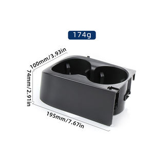 Para mercedes-benz W206 Clase C <span class=keywords><strong>2021</strong></span> 2022 2023 2024 consola central delantera del coche portavasos Marco de inserción soporte para bebidas - Product Image 6