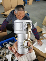 Conector Rápido para Tuberías, Tipo A B C D E F, Acoplamiento Rápido Camlock de Aluminio, Gran Venta