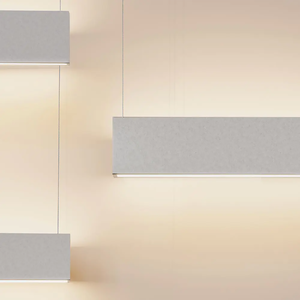 Caja acústica económica y atractiva con iluminación Fibra de poliéster acústicamente efectiva - Product Image 3