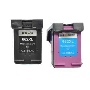 Cartucho de tinta remanufacturado Tinta 662XL CZ105AL Color negro CZ106AL para <span class=keywords><strong>HP</strong></span> <span class=keywords><strong>Deskjet</strong></span> Ink Advantage 1015 1515 2545 2645 <span class=keywords><strong>3545</strong></span> - Product Image 1