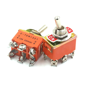 E-TEN1322 15A 250vdc Rocker chuyển đổi chuyển 6 pin 3 lớp chuyển đổi đôi ném chuyển đổi chuyển đổi - Product Image 2