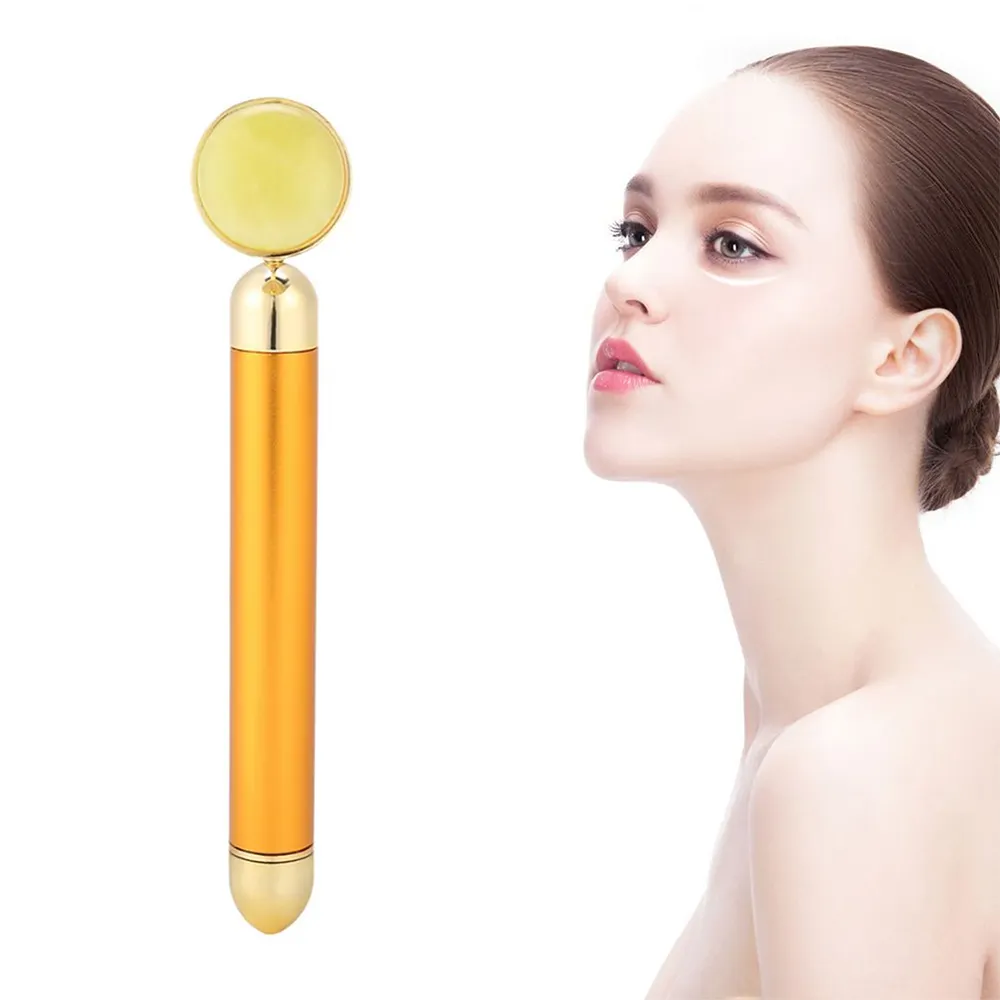 Rouleau de Jade Portable avec aiguilles outil de Massage amincissant pour le visage pour un usage domestique visage corps tête cou peau rouleau équipement de beauté