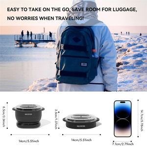 Kadınlar ve erkekler için brezilyalı ağda kiti, hassas cilt tam vücut epilasyon için 4 torba sert balmumu boncuk taşınabilir balmumu ısıtıcı ile - Product Image 5