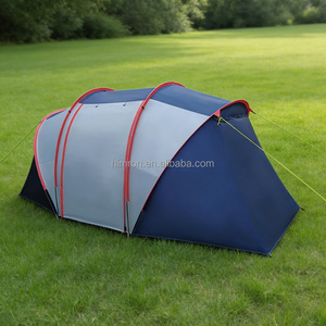 Tente tunnel familiale pour le <span class=keywords><strong>camping</strong></span> en plein air, deux chambres, un salon, imperméable et résistante au soleil - Product Image 3