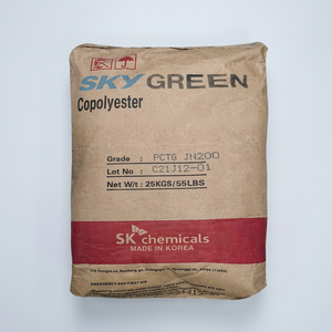SK Chemicals PETG Virgin Grade PCTG JH200 Copolyester Resin Pellets Natural/Black 25kg CN/GUA SY MN04 FDA RoHS Reach SGS USP - Product Image 1