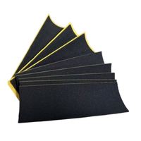 Ruban adhésif noir découpé sur mesure avec logo personnalisé pour fingerboard, revêtement en mousse pour fingerboard