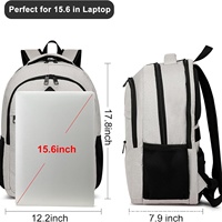 Sac à dos de sport unisexe décontracté grande capacité en tissu Oxford, extensible 20-35L, idéal pour les étudiants du collège et de l'université