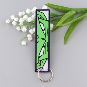 23 Estilos al por Mayor, Llavero de Tela Tejida con Estampado de Anime de Dragon Ball Z, Son <span class=keywords><strong>Goku</strong></span>, Vegeta, Cordón para Llaves, Llavero con Logotipo Personalizado - Product Image 5