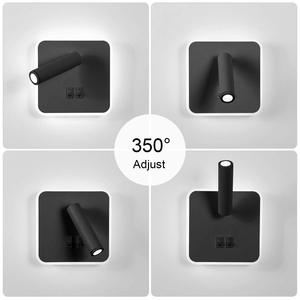 Tối giản khách sạn cạnh giường ngủ Đèn đọc sách backlit Led tường ánh sáng phòng ngủ Đèn tường - Product Image 3