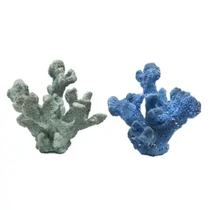 Stampi in resina personalizzati statuetta di stelle marine di corallo artificiale per ornamenti da acquario o decorazioni per acquario