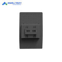 Anwell nueva pantalla táctil capacitiva en forma de J de 43 pulgadas Bally Fire Link IGS Monitor de juego PCAP pantalla multitáctil con protocolo 3M/ELO