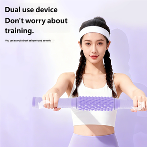 Tongkat Pijat Torsi Berkualitas Tinggi dengan Roda Berputar untuk Relaksasi Otot, Latihan Pergelangan Tangan, dan Terapi Fisik - Product Image 4