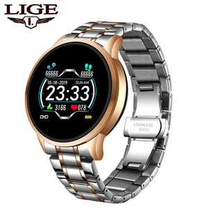 2022 thời trang không thấm nước tập thể dục Tracker Smartwatch cho nam giới phụ nữ Android IOS điện thoại tương thích Heart Rate Sport Monitor Alarm - Product Image 2