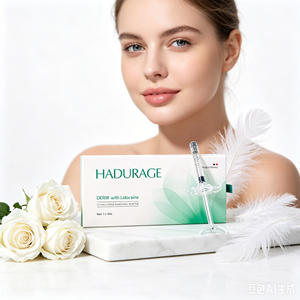 Relleno Dérmico Hadurage Directo <span class=keywords><strong>de</strong></span> Fábrica, Gel Inyectable <span class=keywords><strong>de</strong></span> Ácido Hialurónico <span class=keywords><strong>de</strong></span> 1 ml <span class=keywords><strong>para</strong></span> <span class=keywords><strong>Aumento</strong></span> <span class=keywords><strong>de</strong></span> <span class=keywords><strong>Labios</strong></span>, Contorno Facial y Antienvejecimiento - Product Image 1