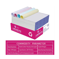 Prix de vente directe d'usine 48 ~ 80gsm ncr papier de copie sans carbone en feuille papier NCR papier d'impression sans carbone continu