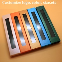 Boîtes d'emballage personnalisées pour pinceaux à ongles en gel UV acrylique, fabrication professionnelle, avec logo