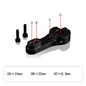 Power Hd 25T Metal D Type Servo Arm For <b>Rc</b> Drone Spare Parts - Product Image 2