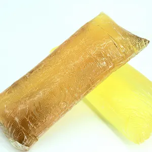 Çin tutkal fabrika sarı kauçuk bloğu sıcak tutkal PSA tutkal için lastik yükseltme kaplama yapıştırıcı