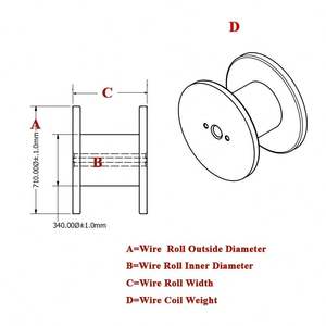 Sistema de alimentación de cable grande resistente Alimentador de cable para carrete de cable de 1000mm de diámetro - Product Image 4