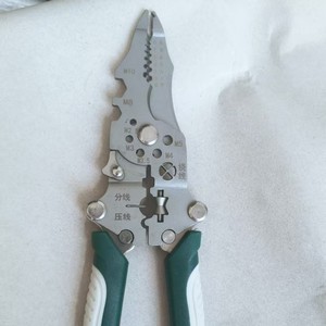 Multi Function <b>Wire</b> <b>Stripper</b> 26 Awg Steel With Soft Grip Handle For Cutting Stripping Cables - Product Image 5