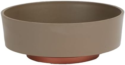 8" - taupe artisanale