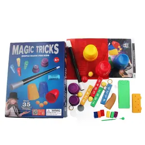 初心者は子供のための壮大なトリックマジックキット簡単なマジックトリックを設定します