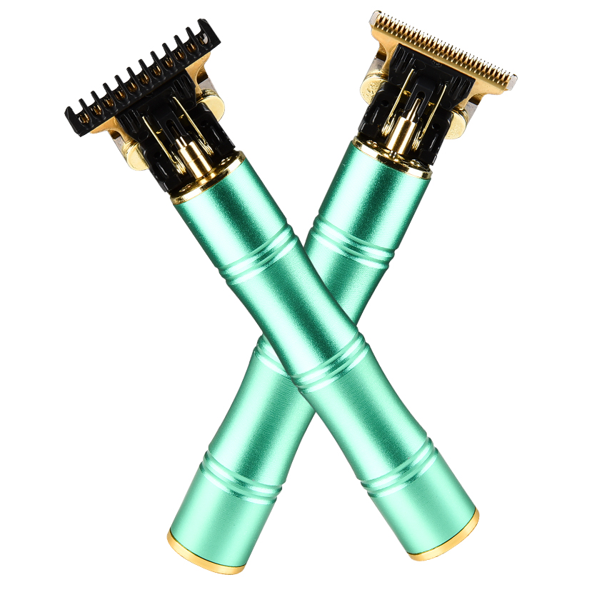 Профессиональный Мужской беспроводной электрический триммер для волос D8 из модифицированной углеродистой стали с лезвием