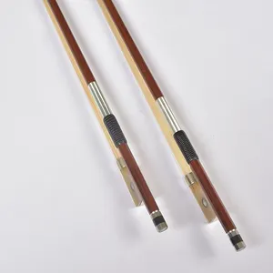 Musical Instrument Accessories White Horsehair Lizard Skin Sandalwood Violin Bow