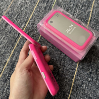 Teléfono Inteligente con Tapa Abatible, Doble SIM, 2G GSM, Pantalla de 2.8 Pulgadas, Cámara de 2MP, Ranura para Tarjeta TF, Personalizado de Fábrica, para Personas Mayores y Estudiantes