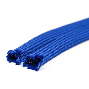 Commercio all'ingrosso 1cm 10mm 15mm corda piatta in poliestere cordoncino corda cava intrecciata per pantaloncini da bagno coulisse - Product Image 5