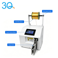 Machine à attacher les fils semi-automatique 3Q à écran tactile, en alliage d'aluminium léger de haute qualité, pour câbles de données, avec fonction de torsion Lollipop Gold