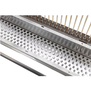 Grand <span class=keywords><strong>barbecue</strong></span> Hibachi pour jardin et patio, en acier inoxydable, 40 brochettes, avec une plateforme de rangement - Product Image 3