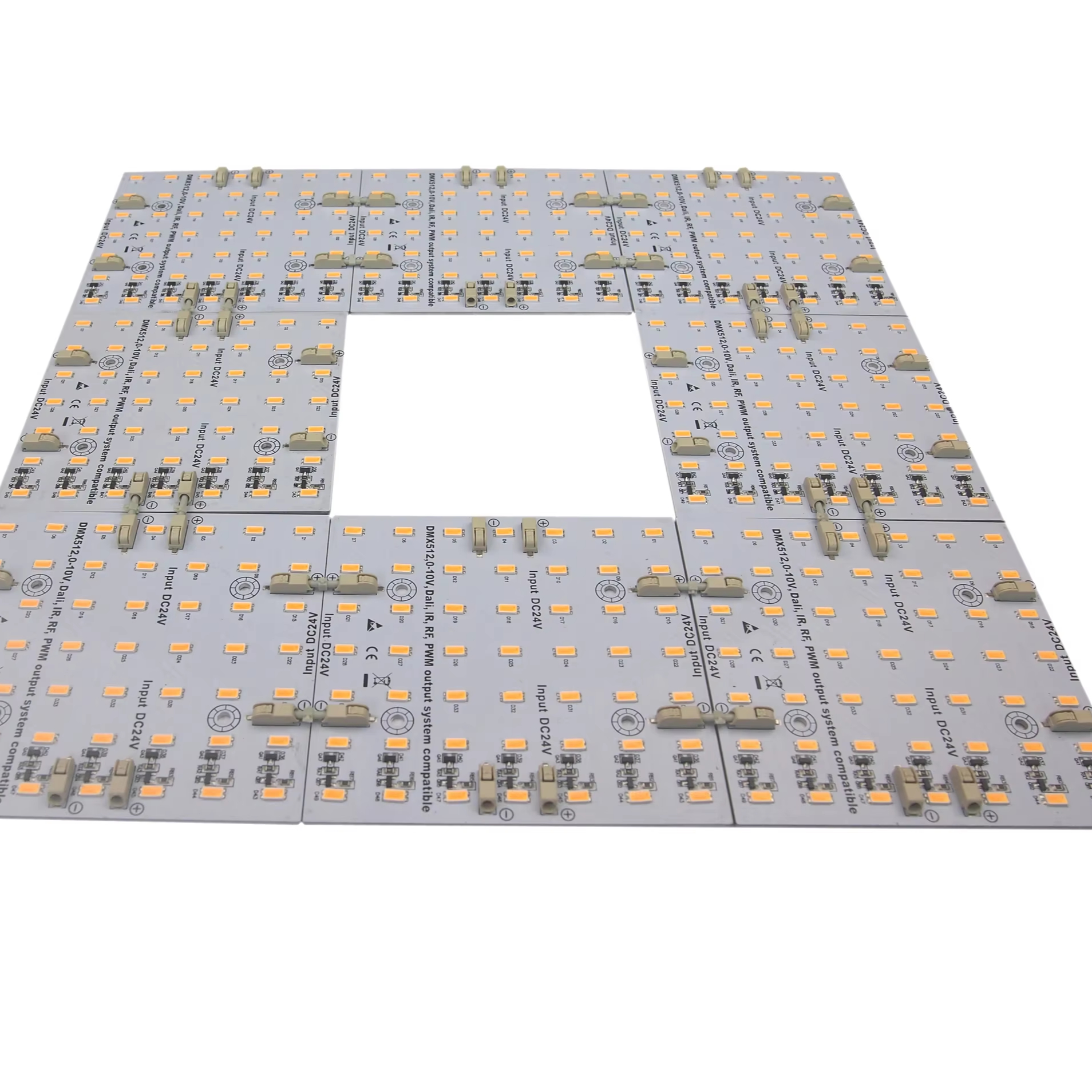 UL CE 10*10 см светодиодные модули Samsung SMD5630 алюминиевая печатная плата светодиодная подсветка модуэли Custmozie размер доступен DC24V постоянный ток