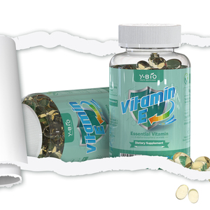 Cápsulas Blandas de Vitamina E de Grado Alimenticio 800UI de Marca Privada para el Mantenimiento de la Salud Celular para Deportistas, Antioxidante OEM, Disponible Ahora - Product Image 1